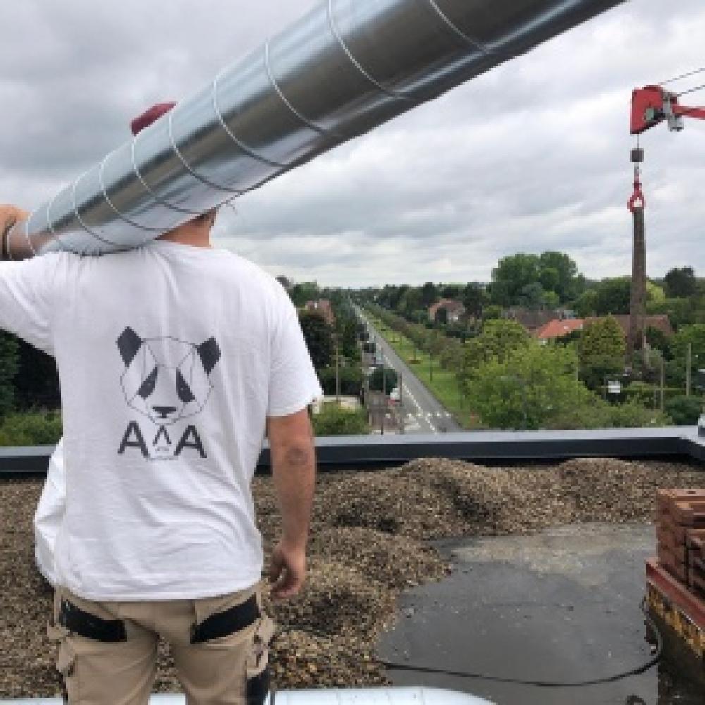 Installation système de ventilation à Lille